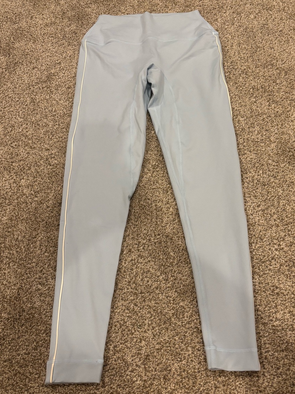 SET ACTIVE Form Cloud Legging Size M Blue Stripe